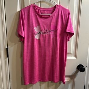 Under Armour Women's Vibrant Pink Tee